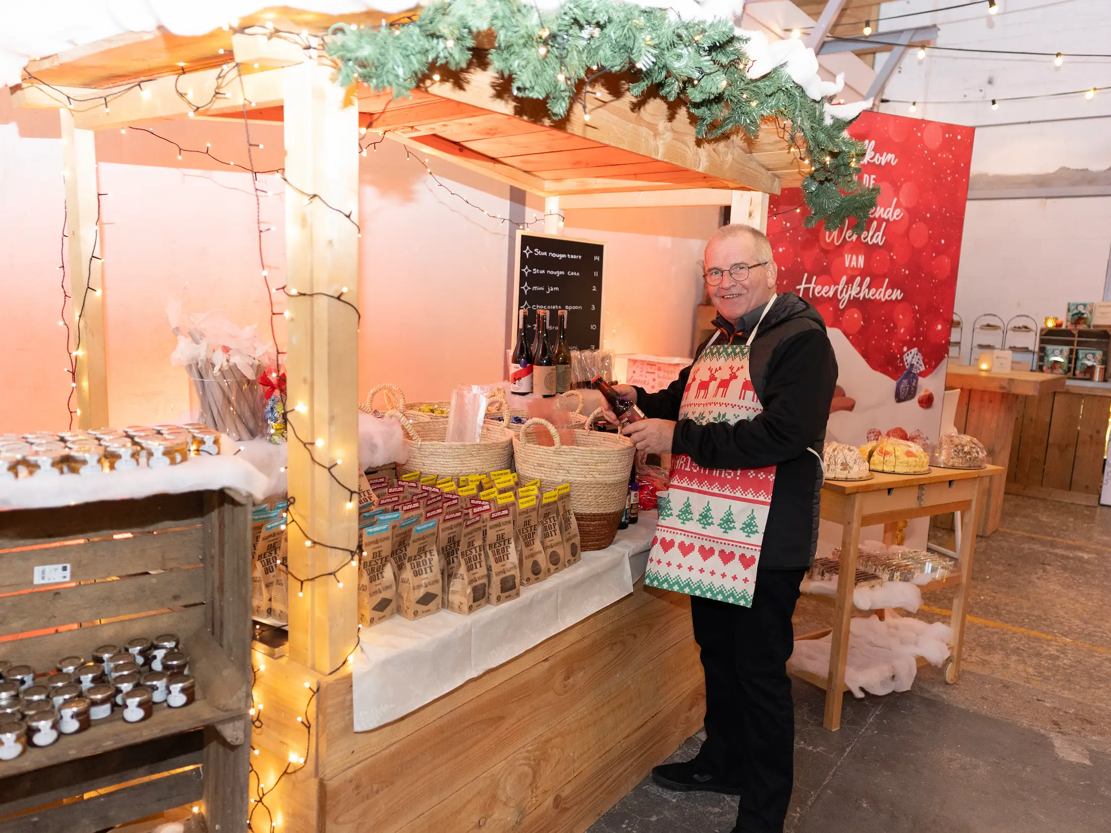 Kerstmarkt voor personeel