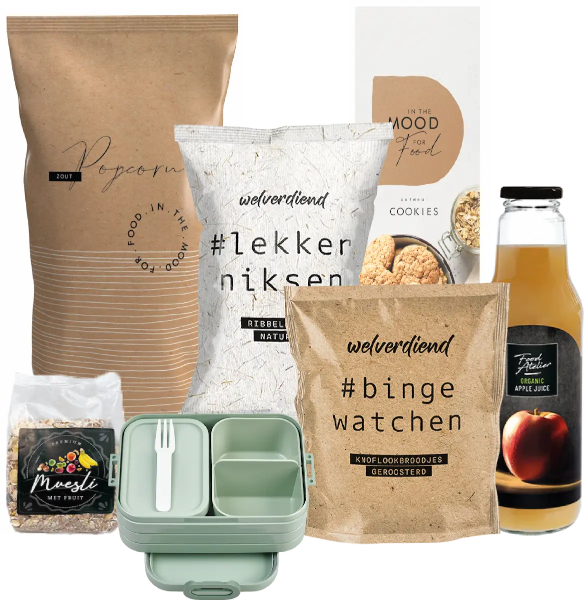 Kerstpakket lekker niksen