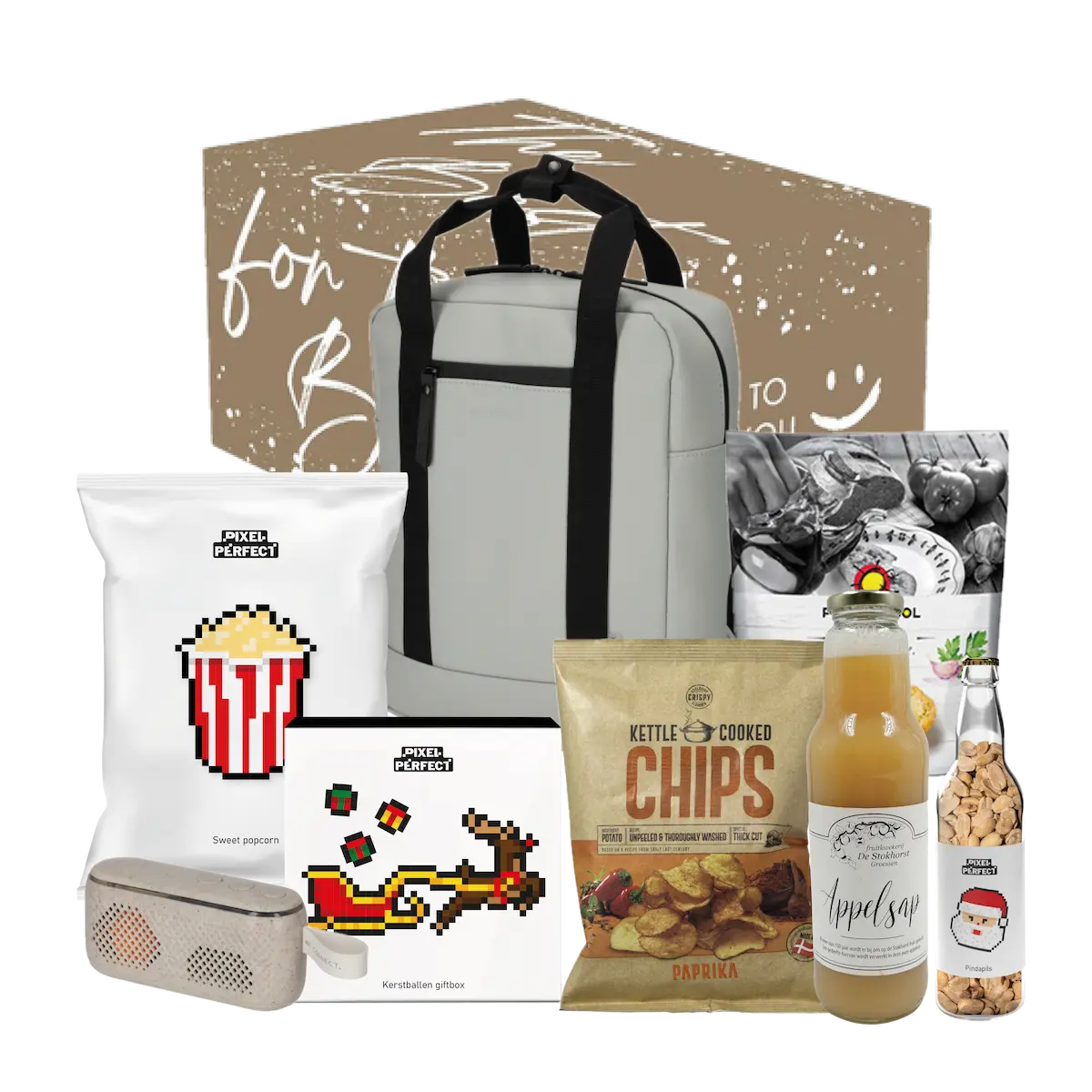 Rugtas kerstpakket