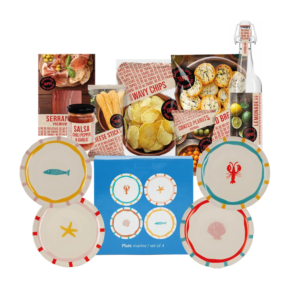 Kerstpakket shared dining