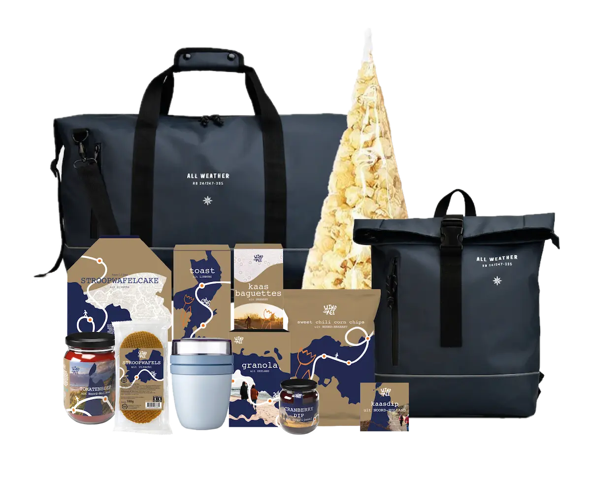 Kerstpakket onderweg