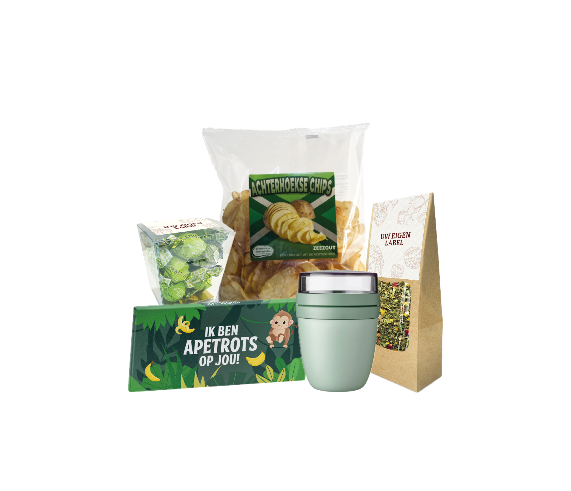 Gepersonaliseerd kerstpakket