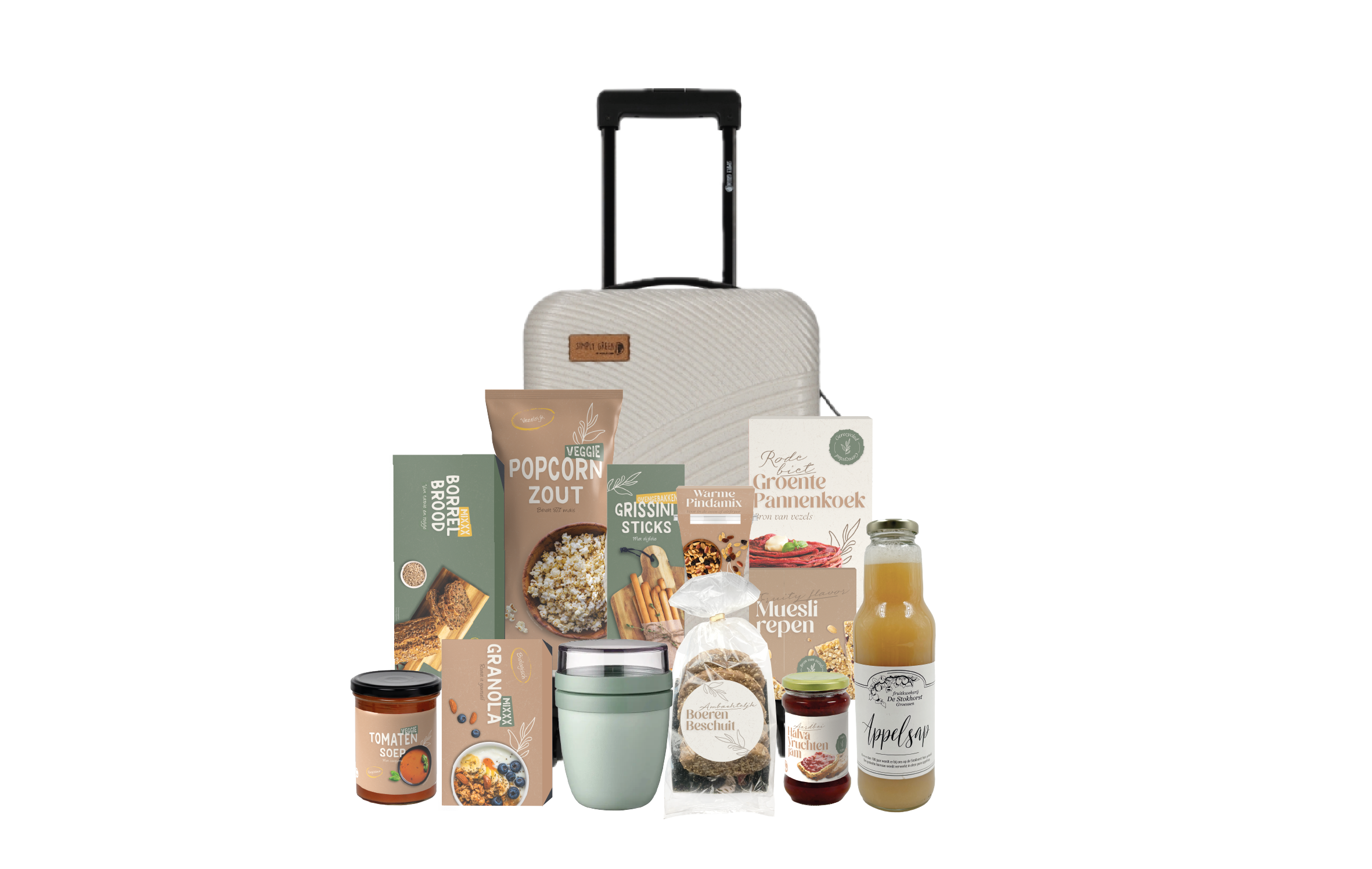 Kerstpakket reiskoffer